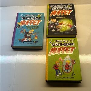 Tales of a‎ Sixth Grade Muppet LOT OF 3